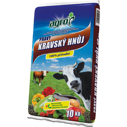 AGRO Pravý kravský hnůj - 10Kg AGRO Pravý kravský hnůj - 10Kg