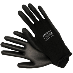 Rukavice pracovní nylon/polyurethan vel. 10 černé Rukavice pracovní nylon/polyurethan vel. 10 černé